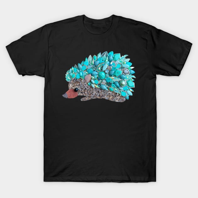 Jewelry Hedgehog T-Shirt by The Brooch and Pearl